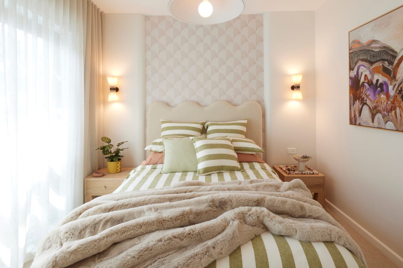 Guest Bedroom - Courtney and Grant The Block