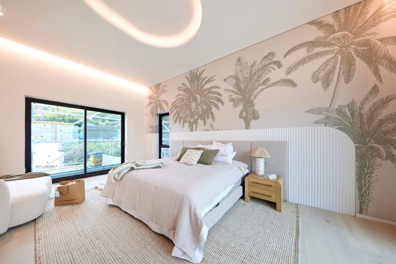 Master Bedroom - Ricky and Haydn - The Block