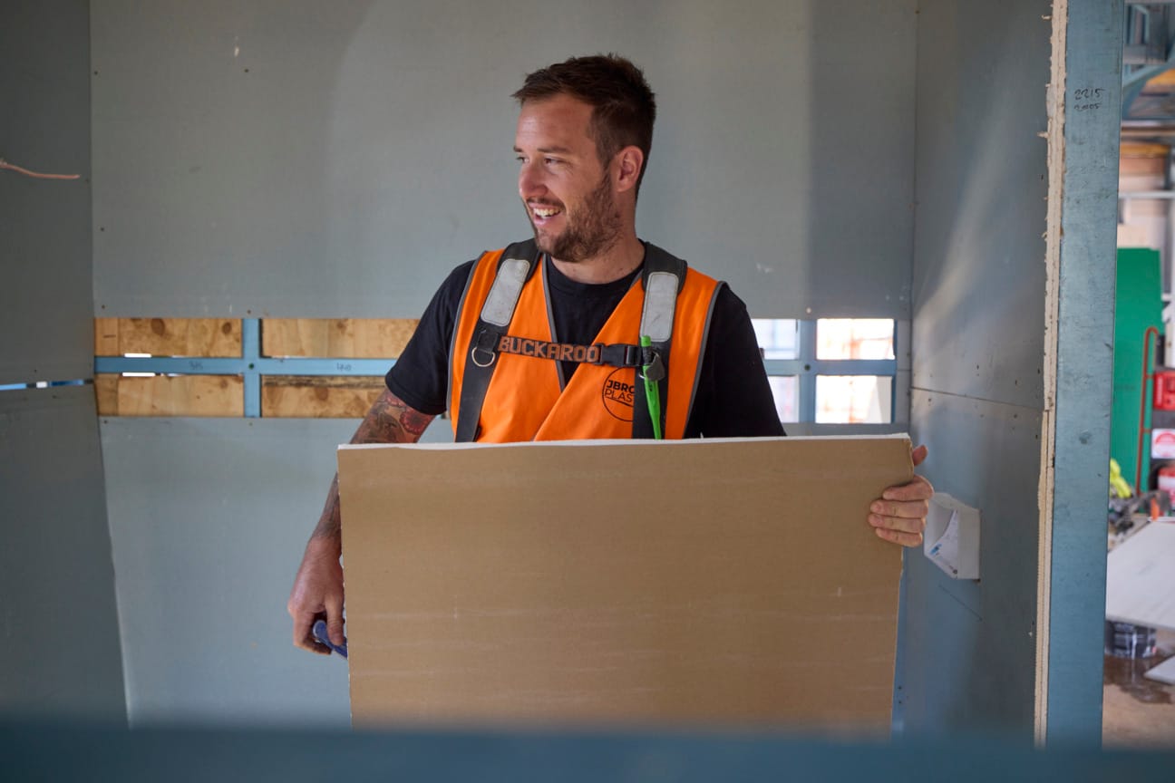 Gyprock Aquachek installation