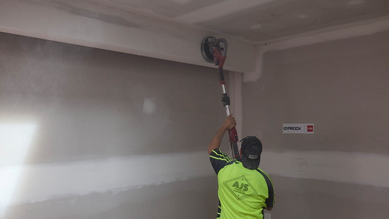 Installing Gyprock Supaceil