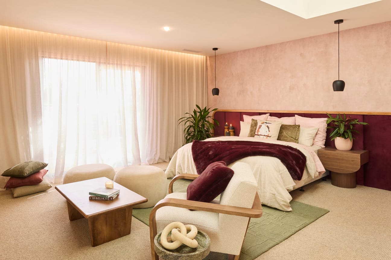 House 1 - Emma and Ben - Main bedroom