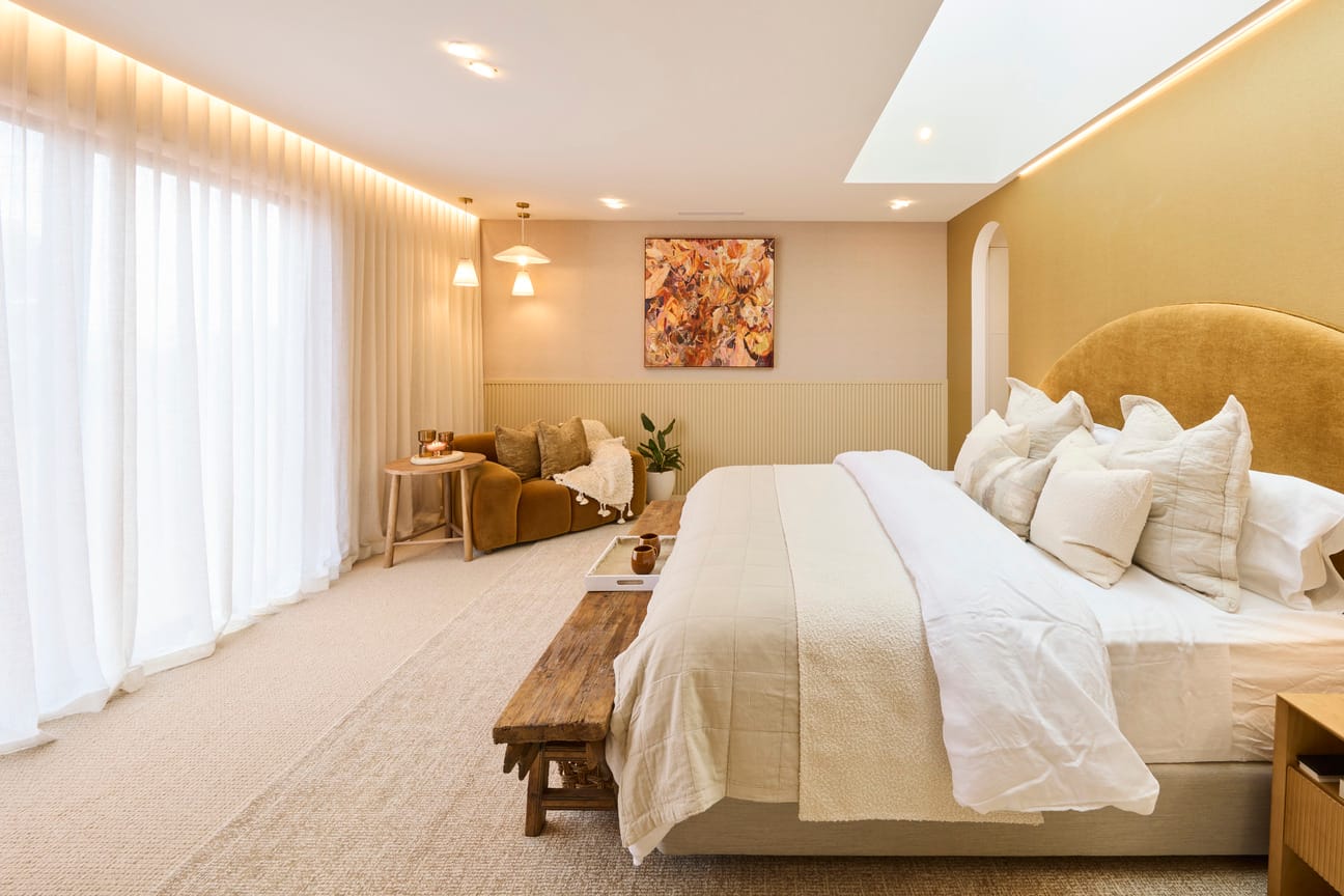 (Winners) House 3 - Britt and Taz - Main bedroom