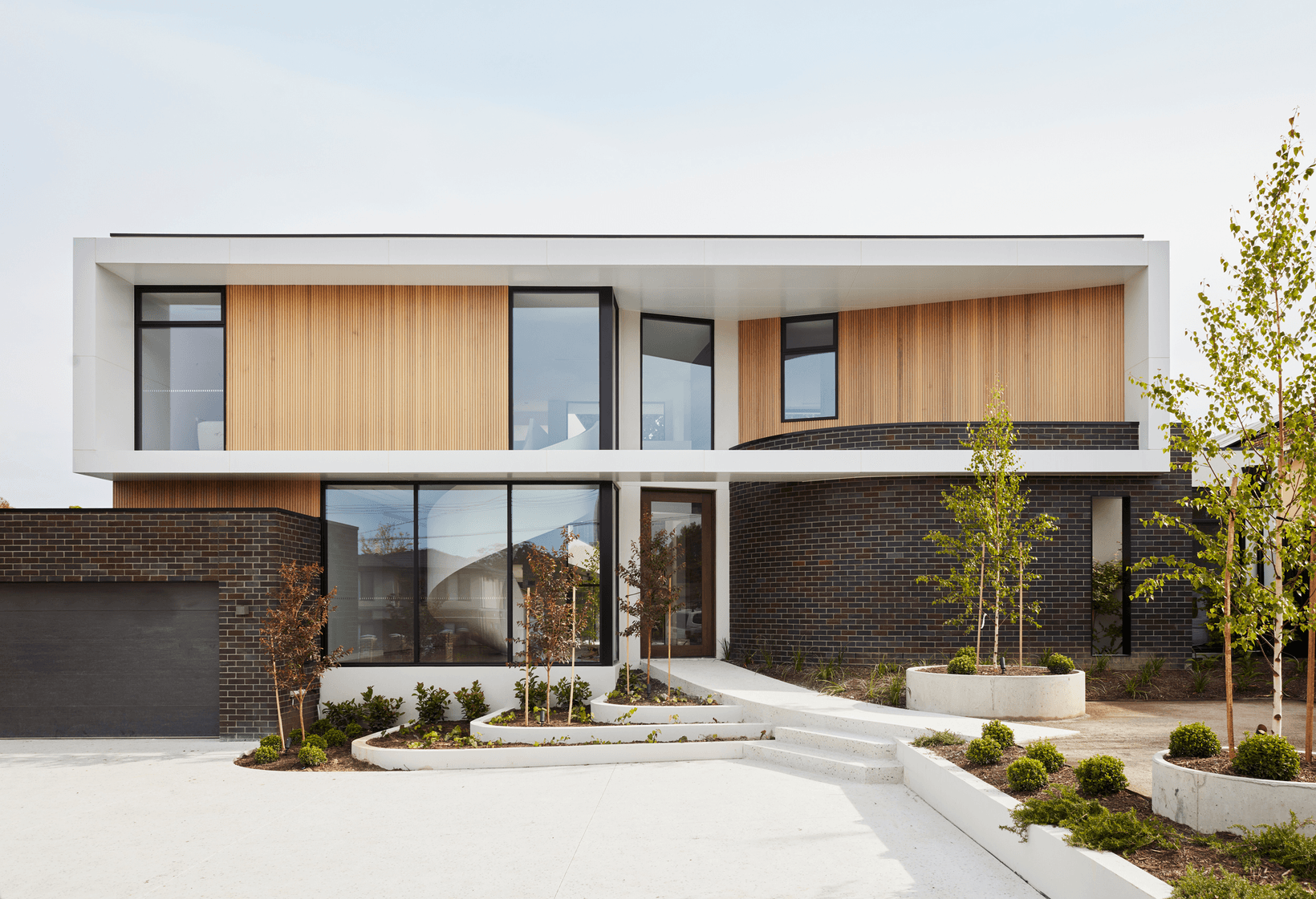Exterior of Latitude 37 home