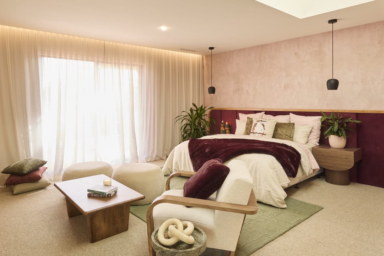 House 1 - Emma and Ben - Main bedroom