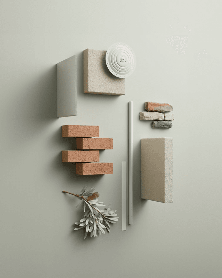 CSR Pure Naturals Exterior Material Palette