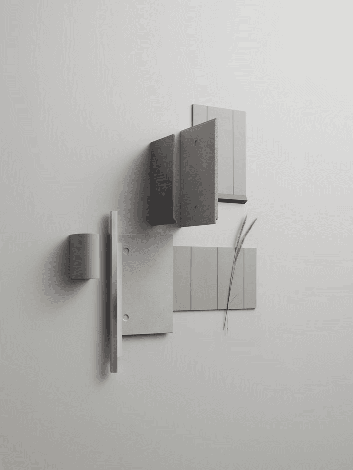 CSR Warm Greys Exterior Material Palette