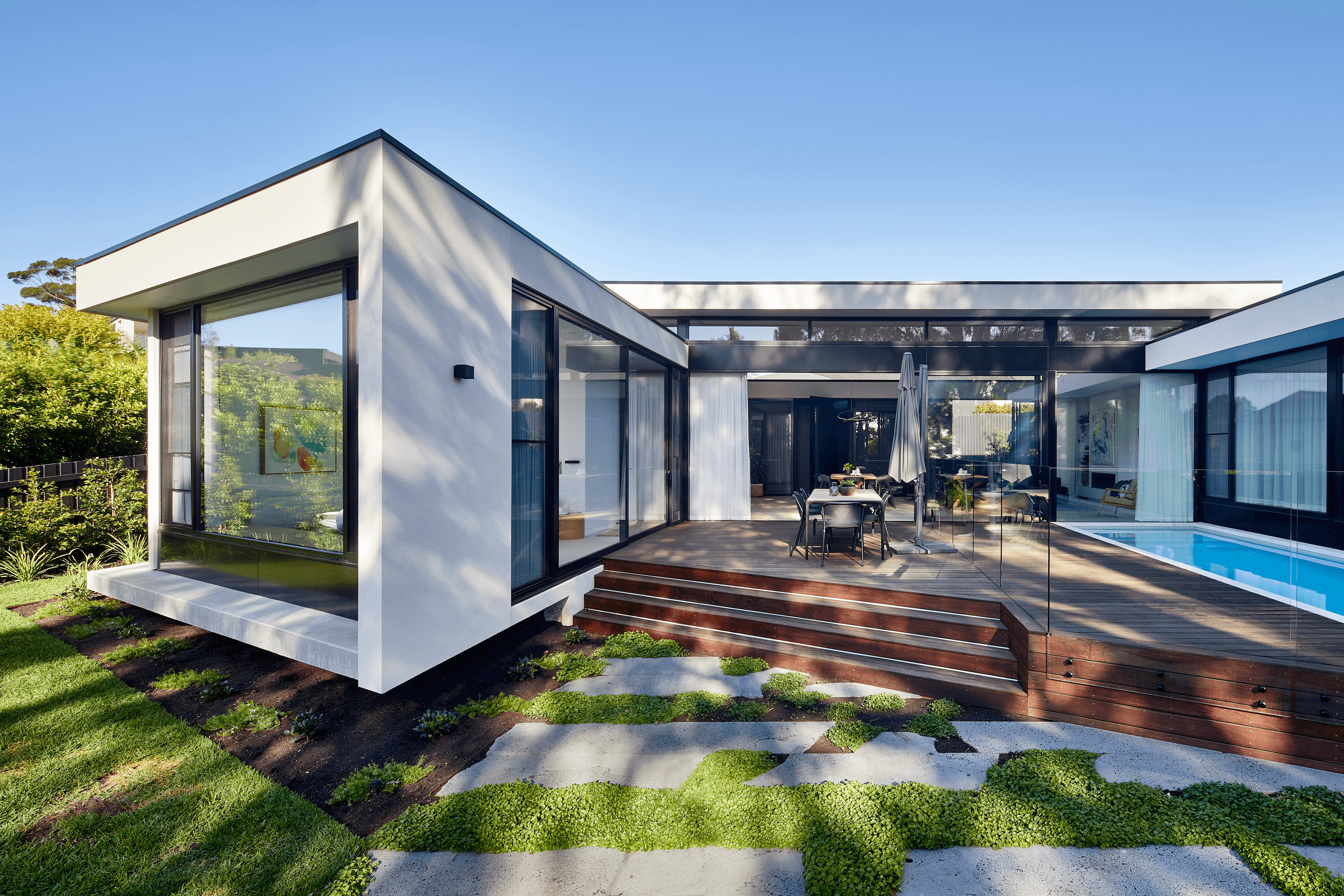 Sky Home exterior of back of house