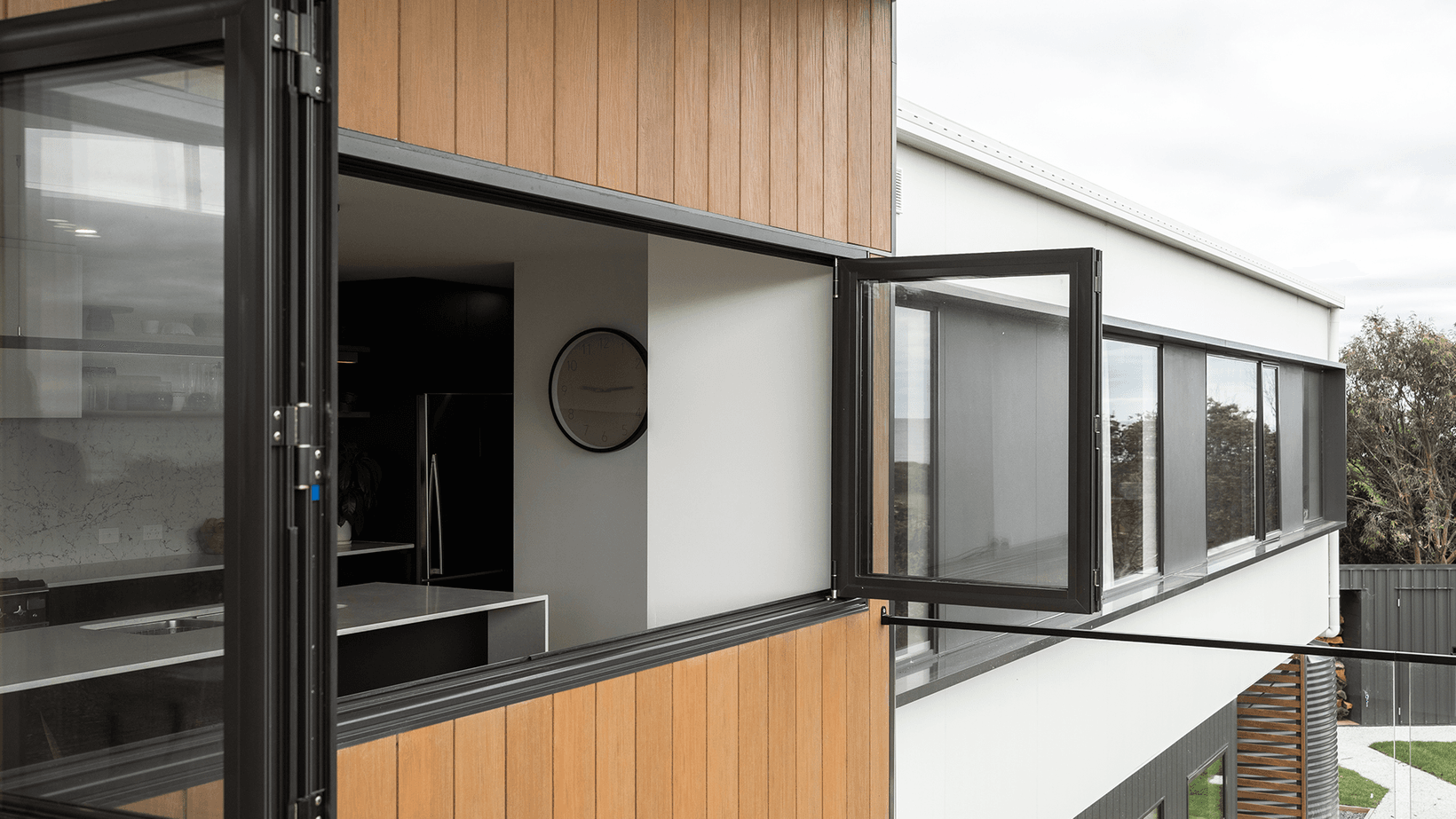 Window detail in Aisling House with Cemintel Territory