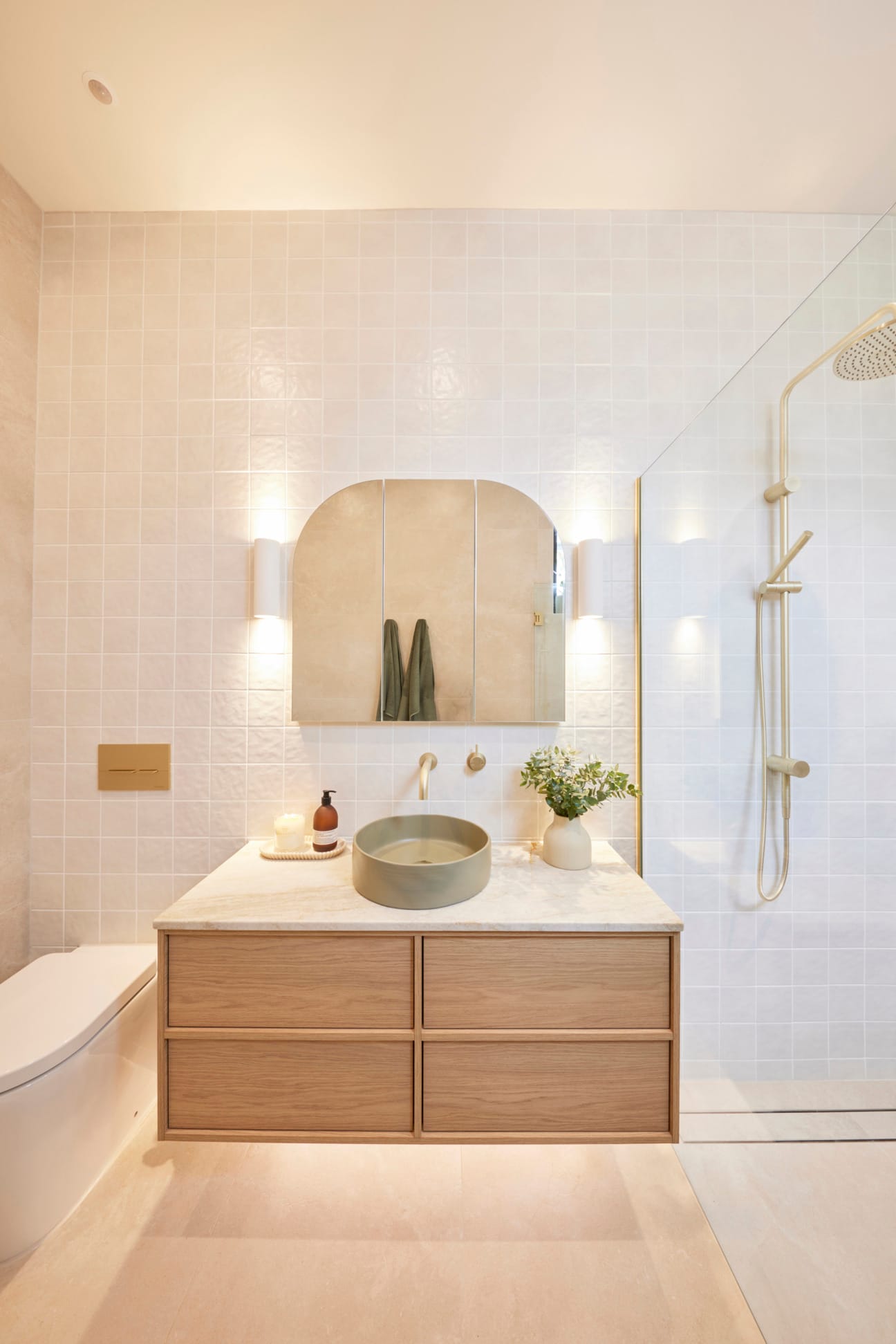 Maddy and Charlotte - House 1 The Block Guest Bathroom