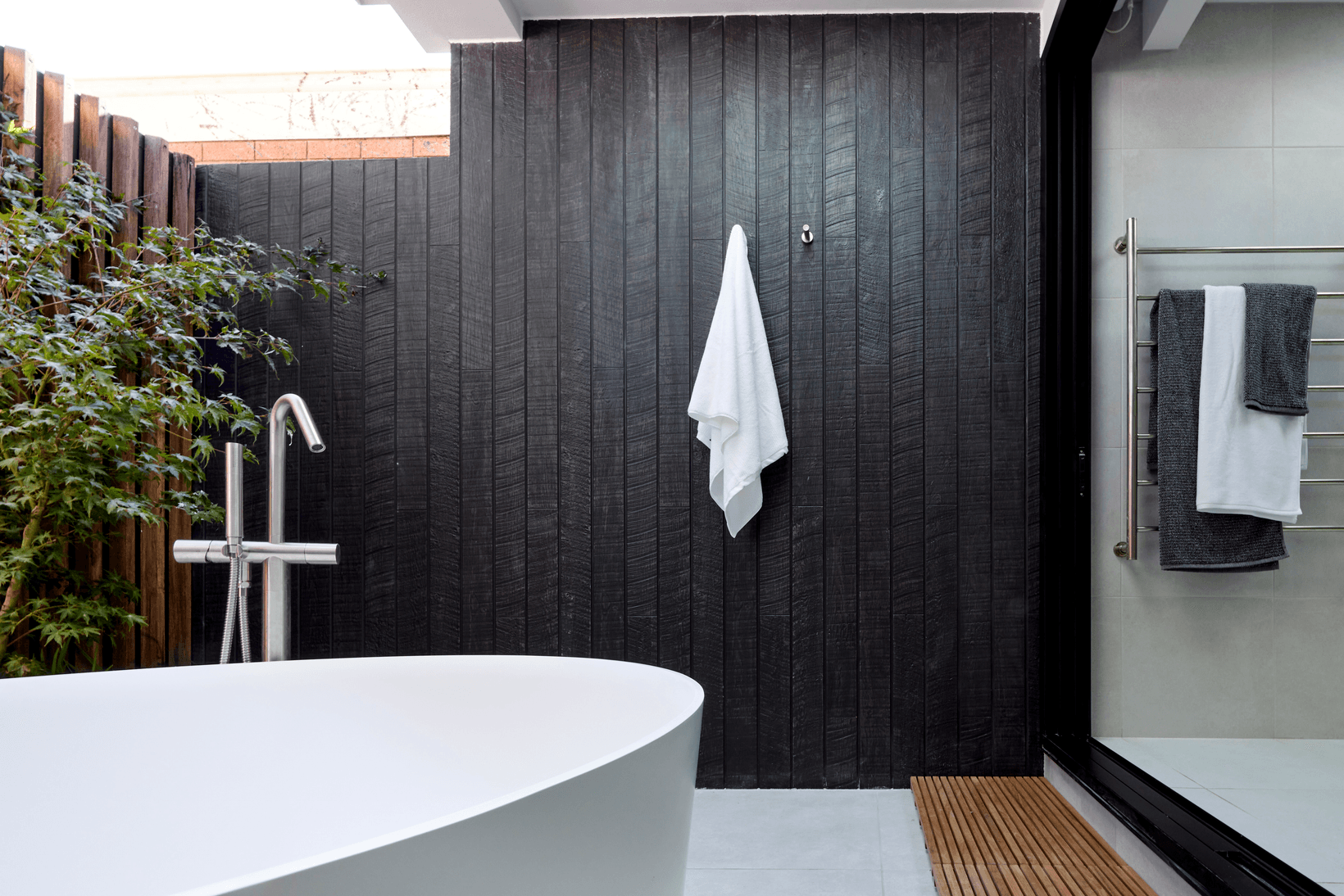 Cemintel Territory Woodlands Ebony | The Block: Josh and Luke