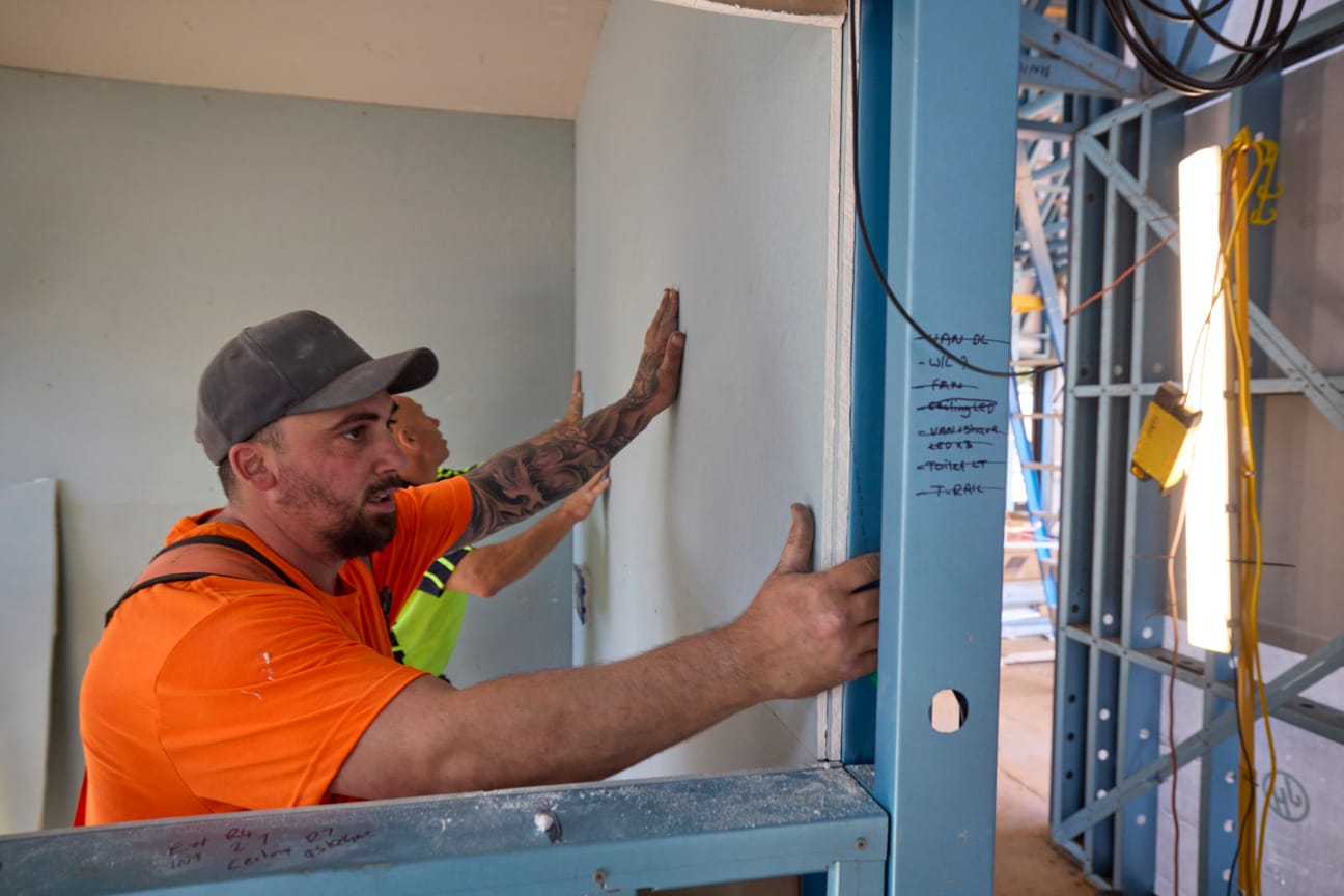 Gyprock Aquachek installation