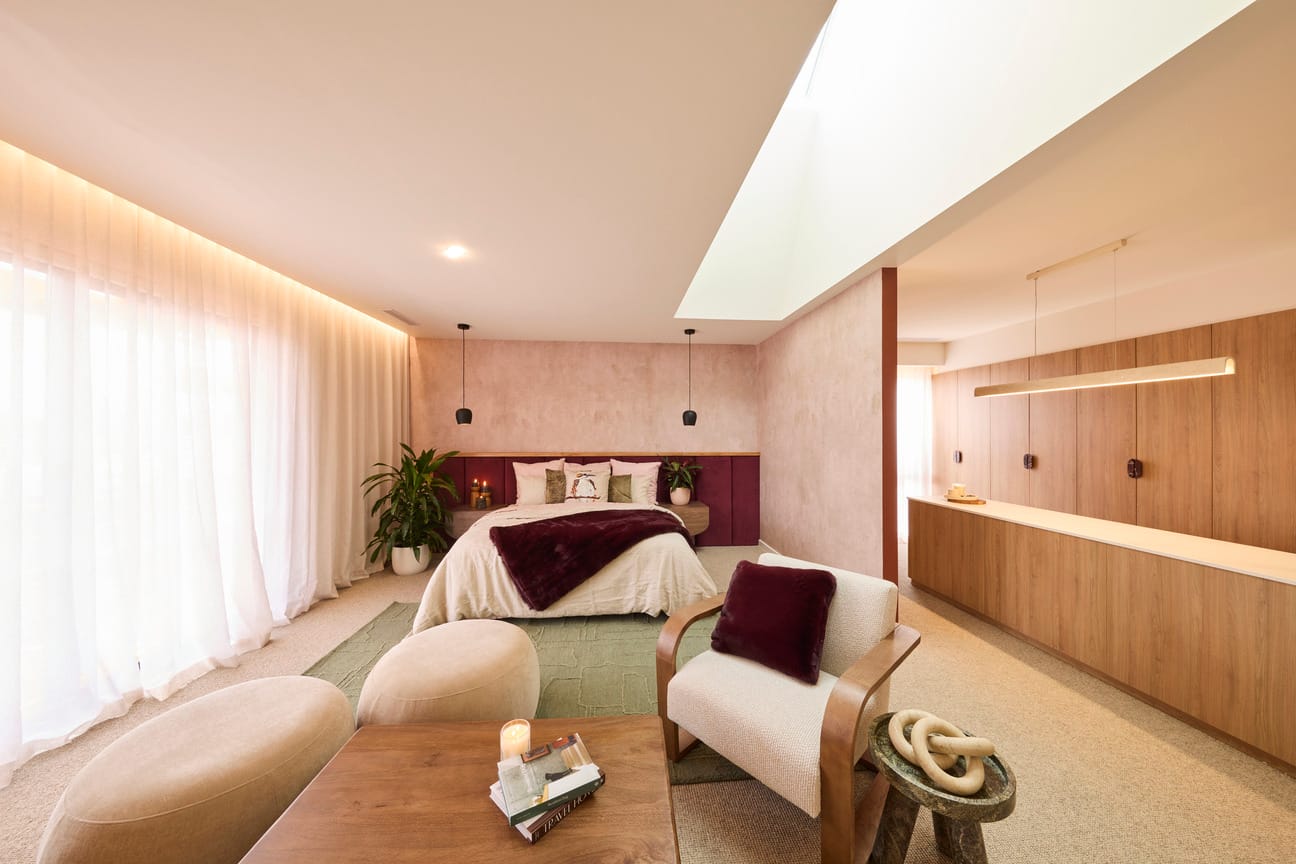 House 1 - Emma and Ben - Main bedroom