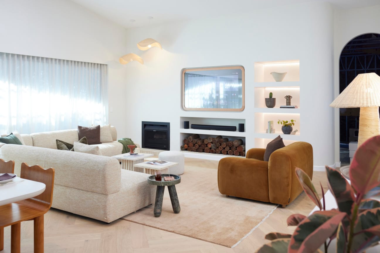 Courtney and Grant living room